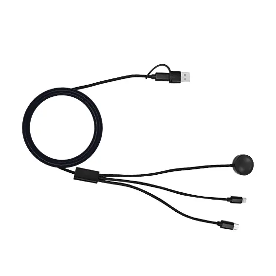 SCC50 - OCTO MULTI CABLES CHARGER - Black