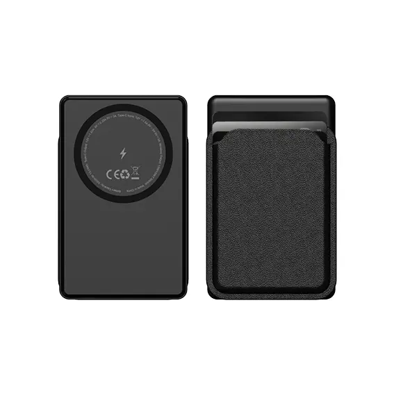 SPB68 - PQ Power Bank With magsafe and card holer -black