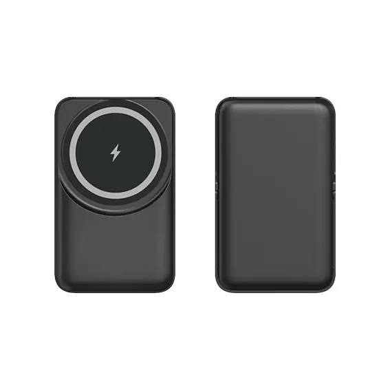SPB87 - 10000mAh Power bank With Phone Stand - Black