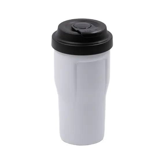 MUG81-Posh Café Water Bottel 510 ml - White 