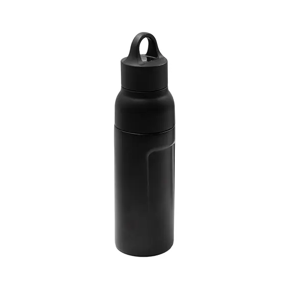 MUG75-Posh Flo Water Bottel  520 ml - Black 