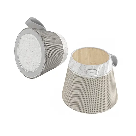 SBT61-Mini Beat With Magsafe Speaker Grey&Bamboo 