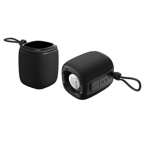 SBT62-Bluetooth speaker 5W with Light up logo Black 