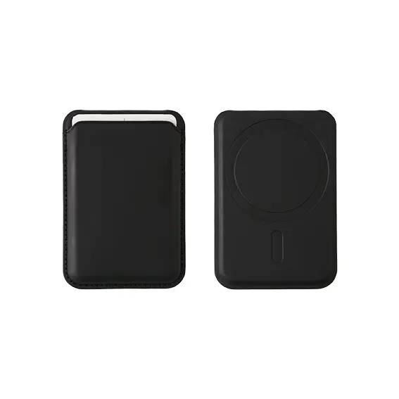 SCH11-Magesafe card Holder with stand - Black 
