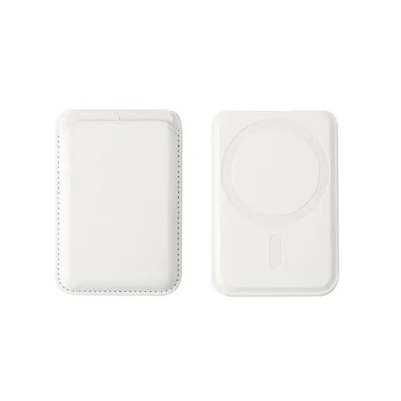 SCH12-Magesafe card Holder with stand - White 
