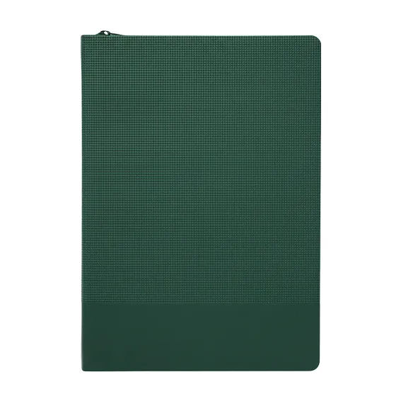 SNB148-Lux Leather Notebook - Green 
