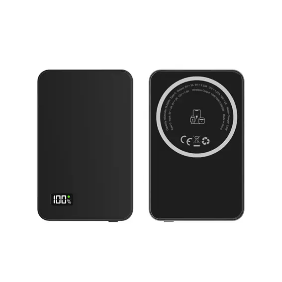 SPB95-5000mAh  With 15W Wireless charger Black 