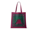 STB06 - Tote bag Ntional day small size - Burgundy