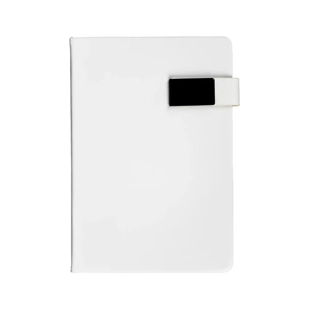 NB37 - BURNNISH LOCKER NOTEBOOK WHITE