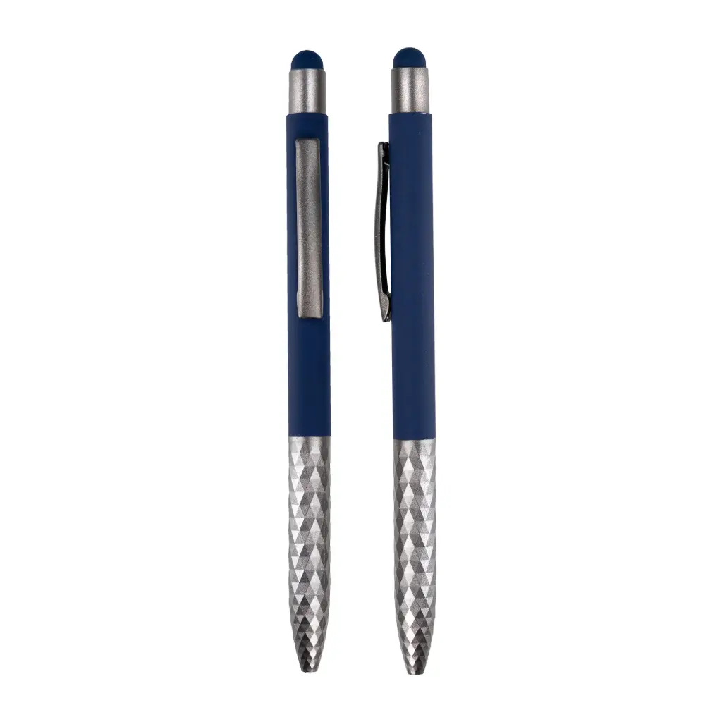 RSMP111 - STYLUS METAL PEN BLUE - Set 3