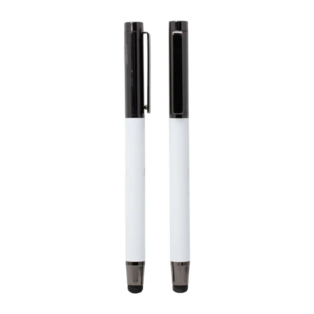 SMP01 - STYLUS METAL PEN WHITE - Set 1