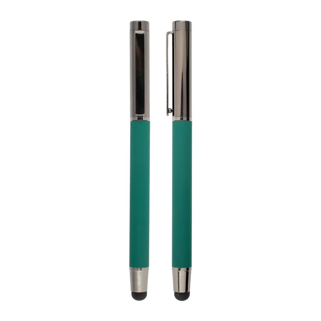 SMP04 - STYLUS METAL PEN GREEN - Set 1