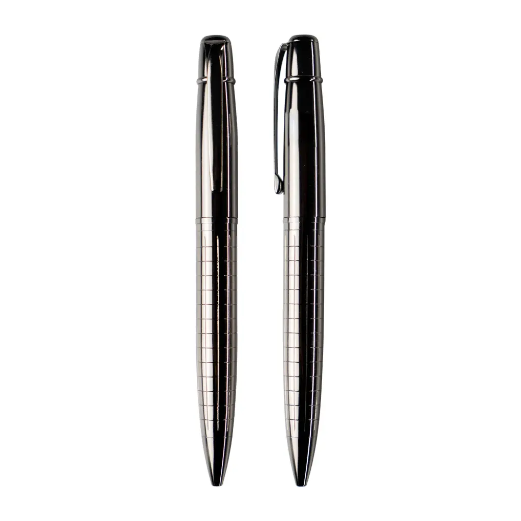 SMP40 - METAL PEN GUN  silver - Set 4