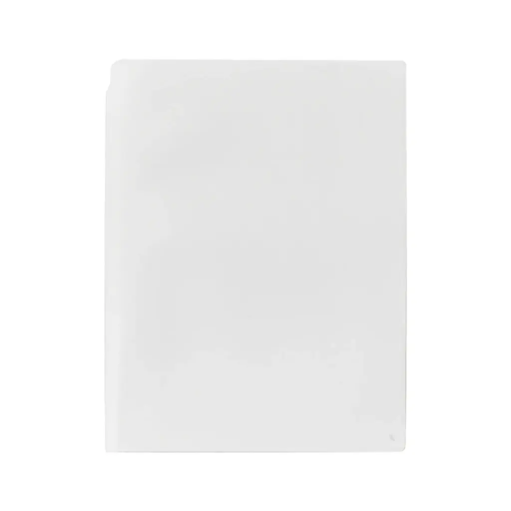 SNB30 - BURNISH LEATHER NOTEBOOK WHITE
