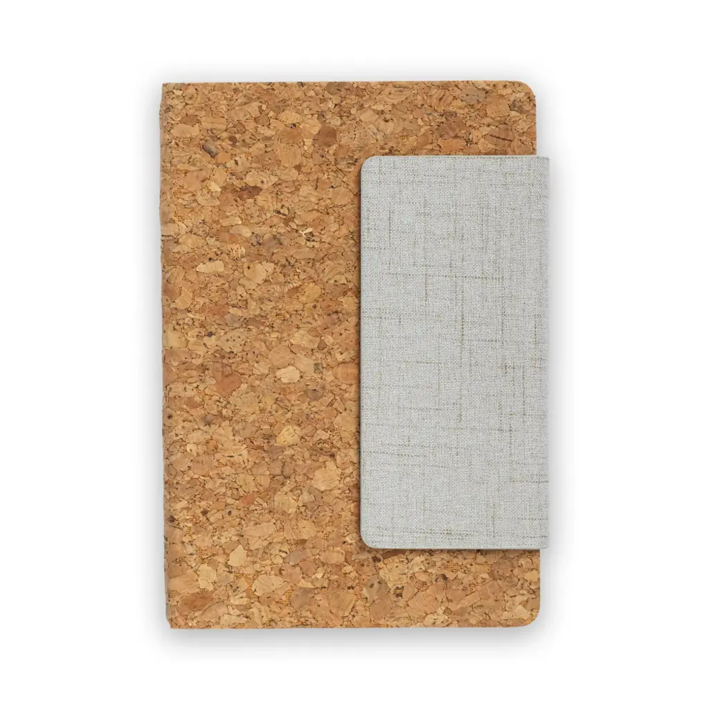 SRNB02 - CORK CRAFT LOCKER WHITE NOTEBOOK