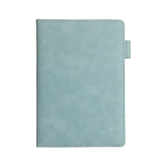 SNB70 - Notebook with Rubber Finish - light Blue