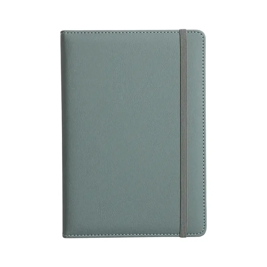 SNB82 - Notebook Leather a6 - Green